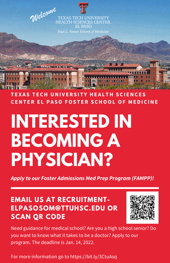 Admissions Flyer FAMPP